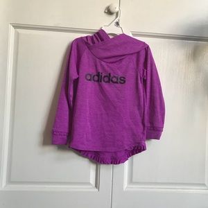 Purple 4T Adidas Outfit